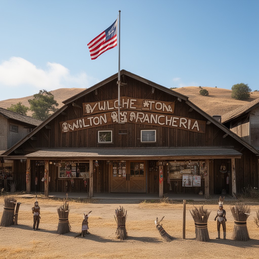 AI-generated illustration of Wilton Rancheria