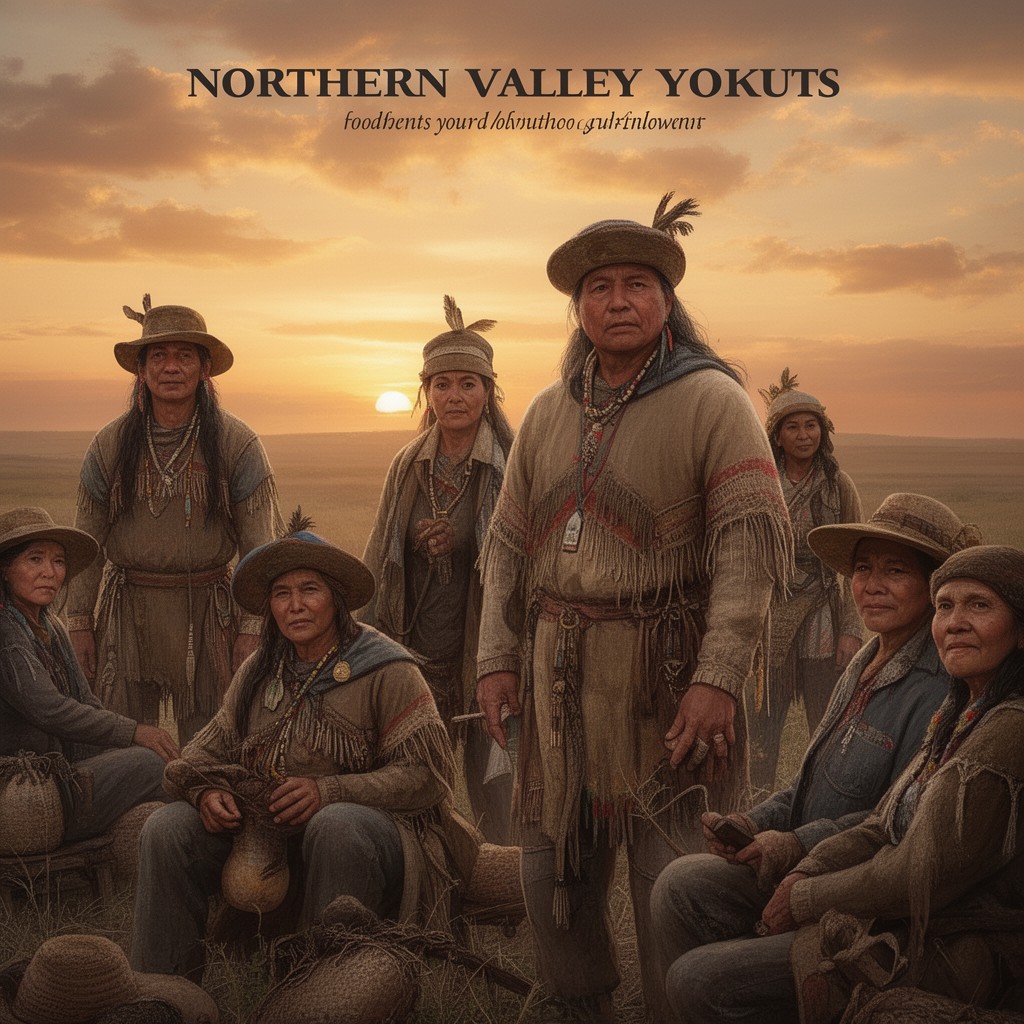 AI-generated illustration of Northern Valley Yokuts