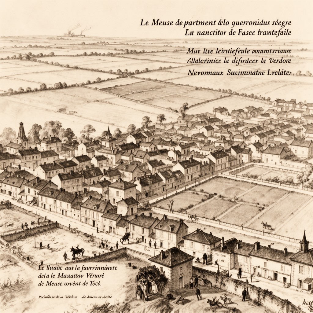 AI-generated illustration of Meuse department