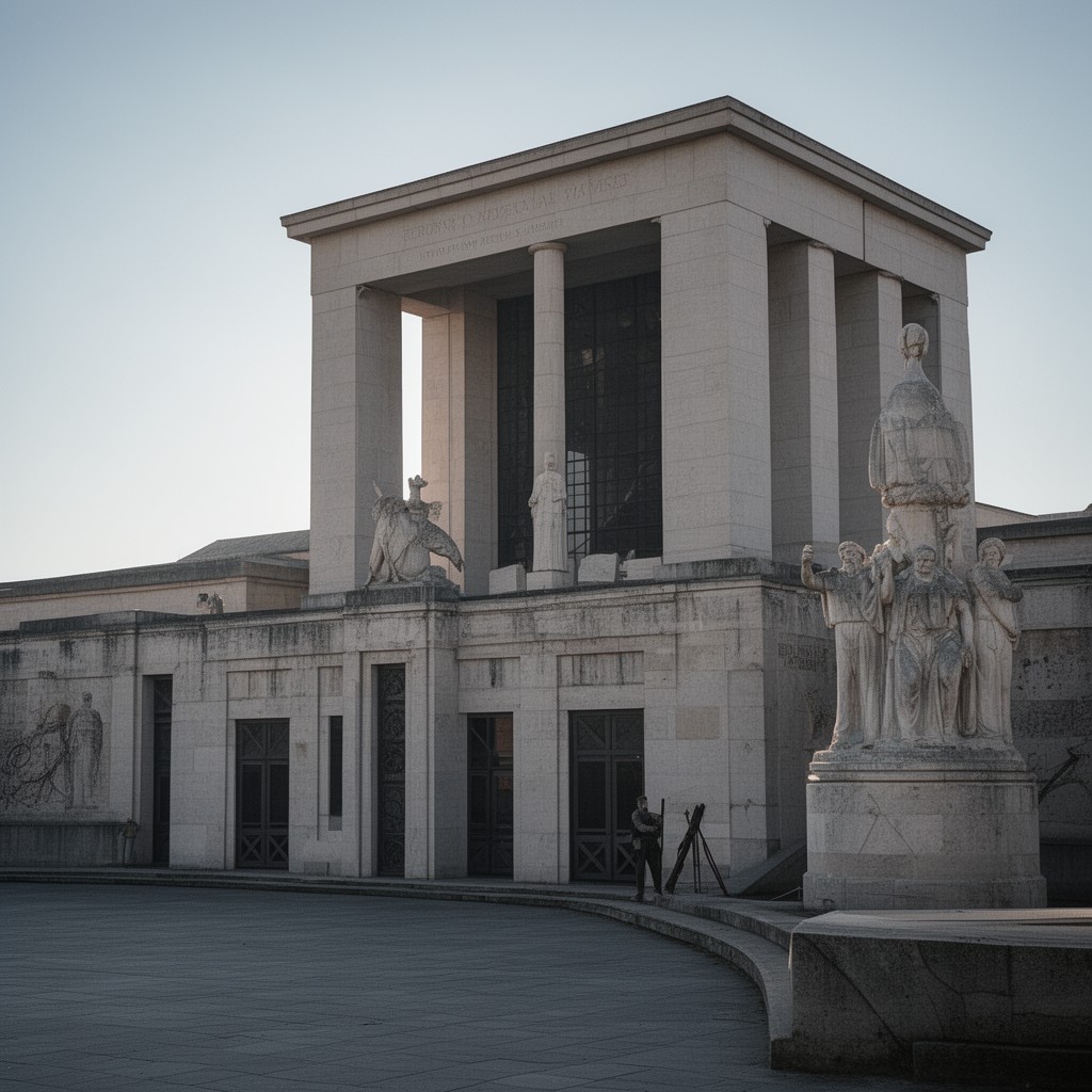 AI-generated illustration of Verdun Memorial Museum