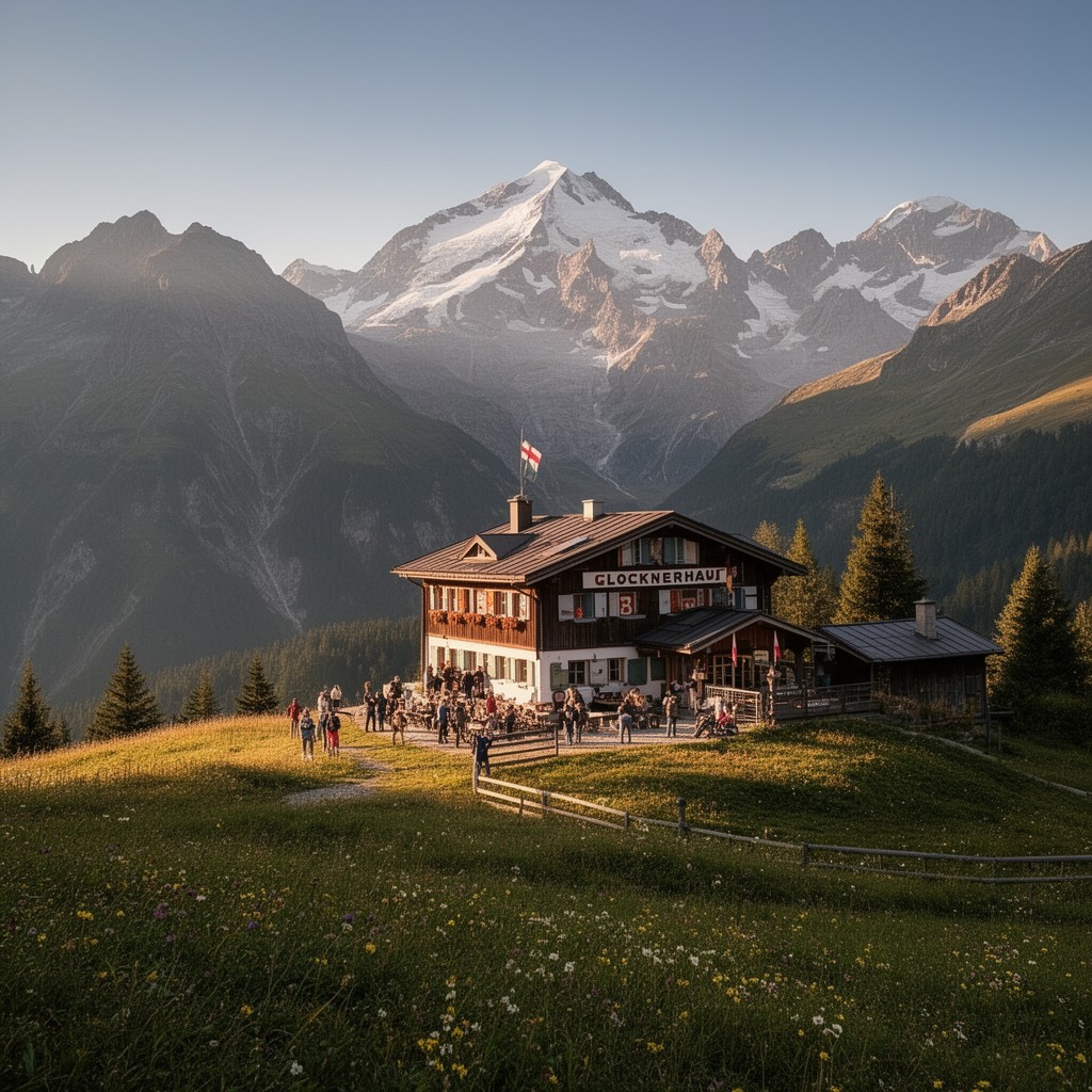 AI-generated illustration of Glocknerhaus