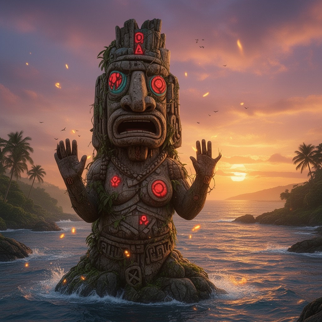 AI-generated illustration of Kāne