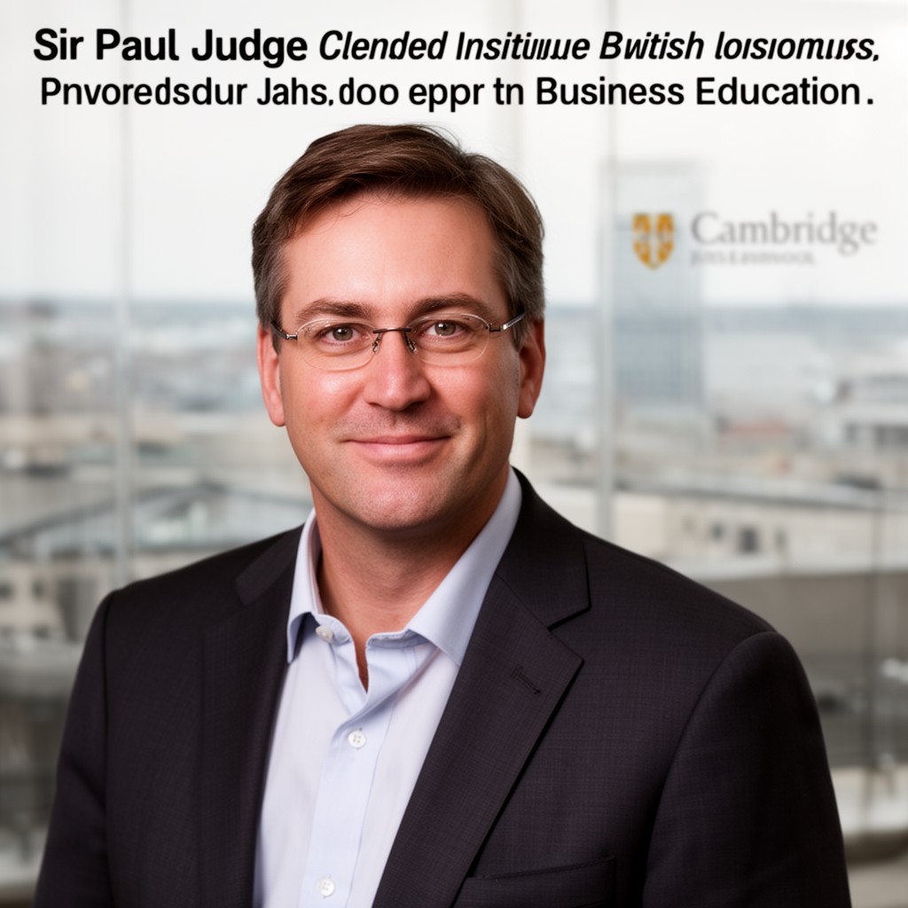 AI-generated illustration of Sir Paul Judge