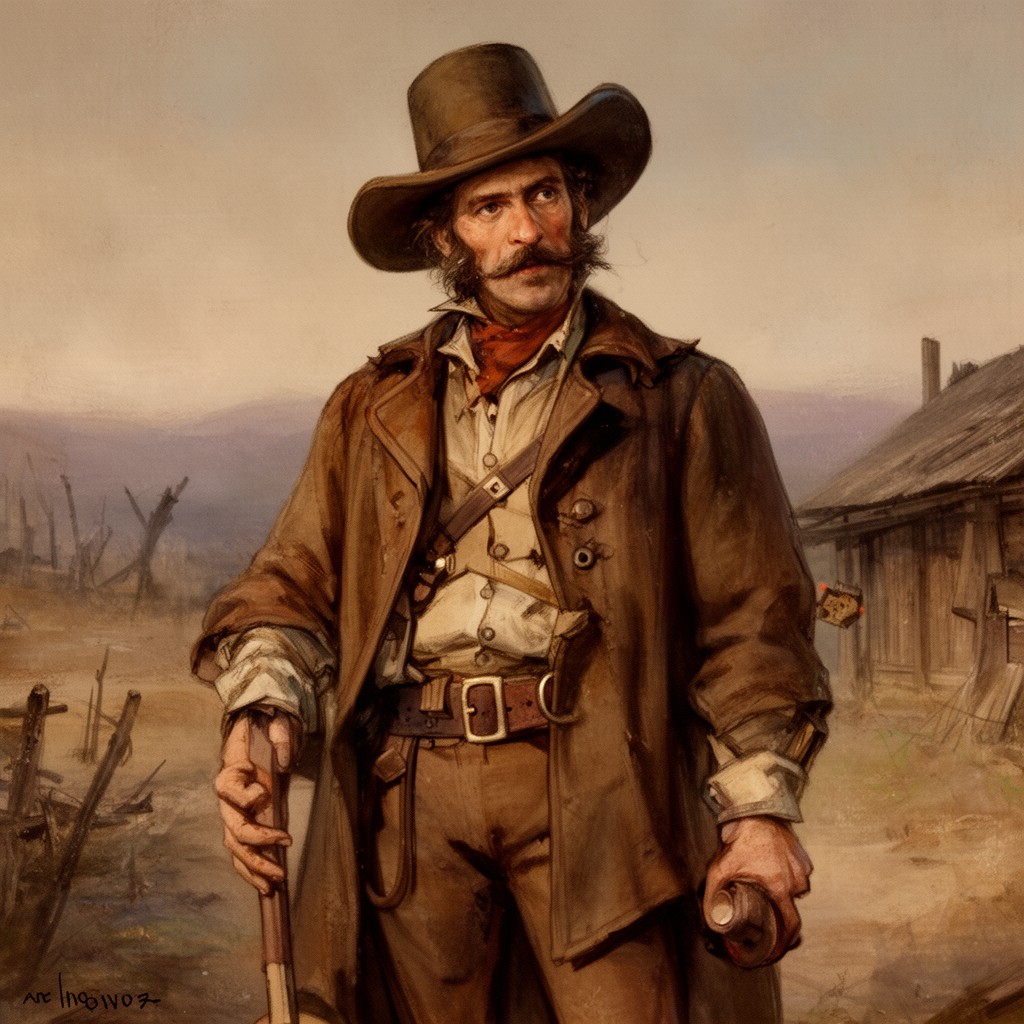AI-generated illustration of Van Brunt