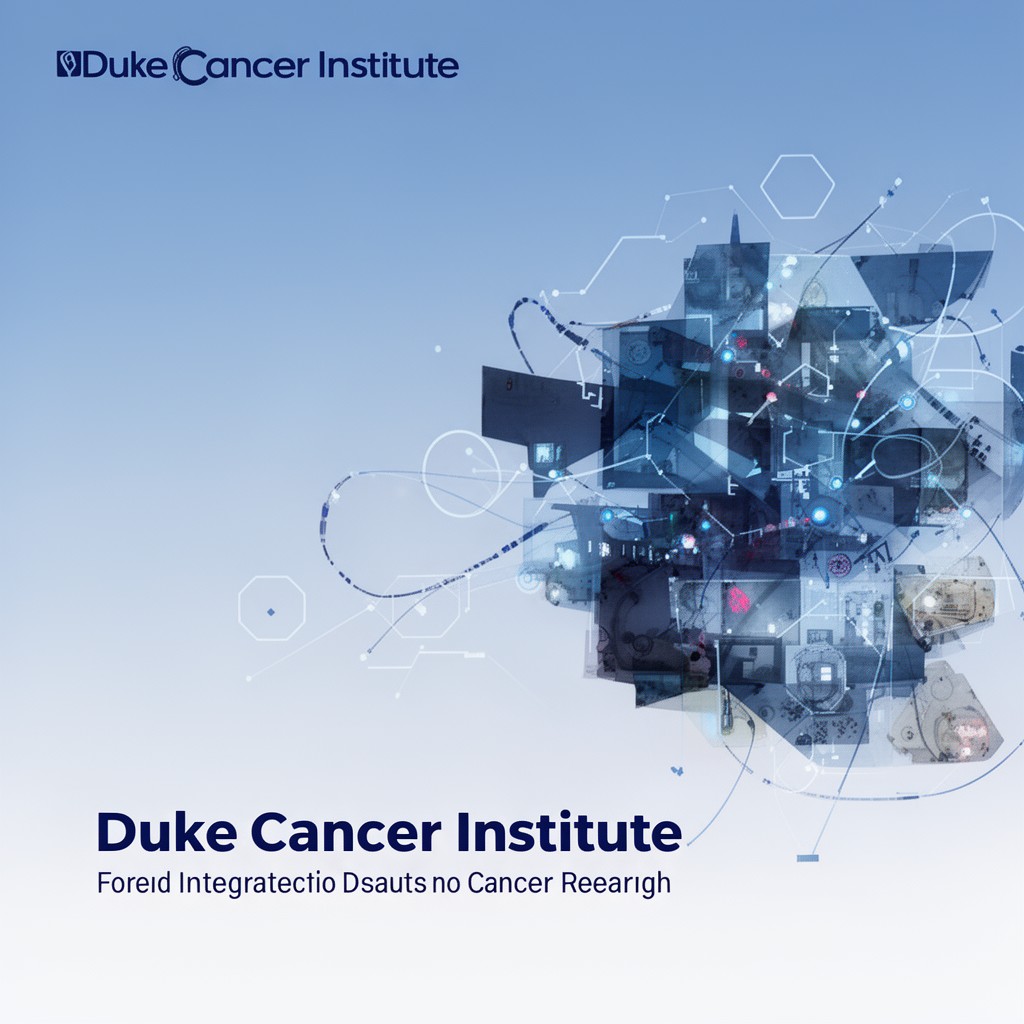 AI-generated illustration of Duke Cancer Institute