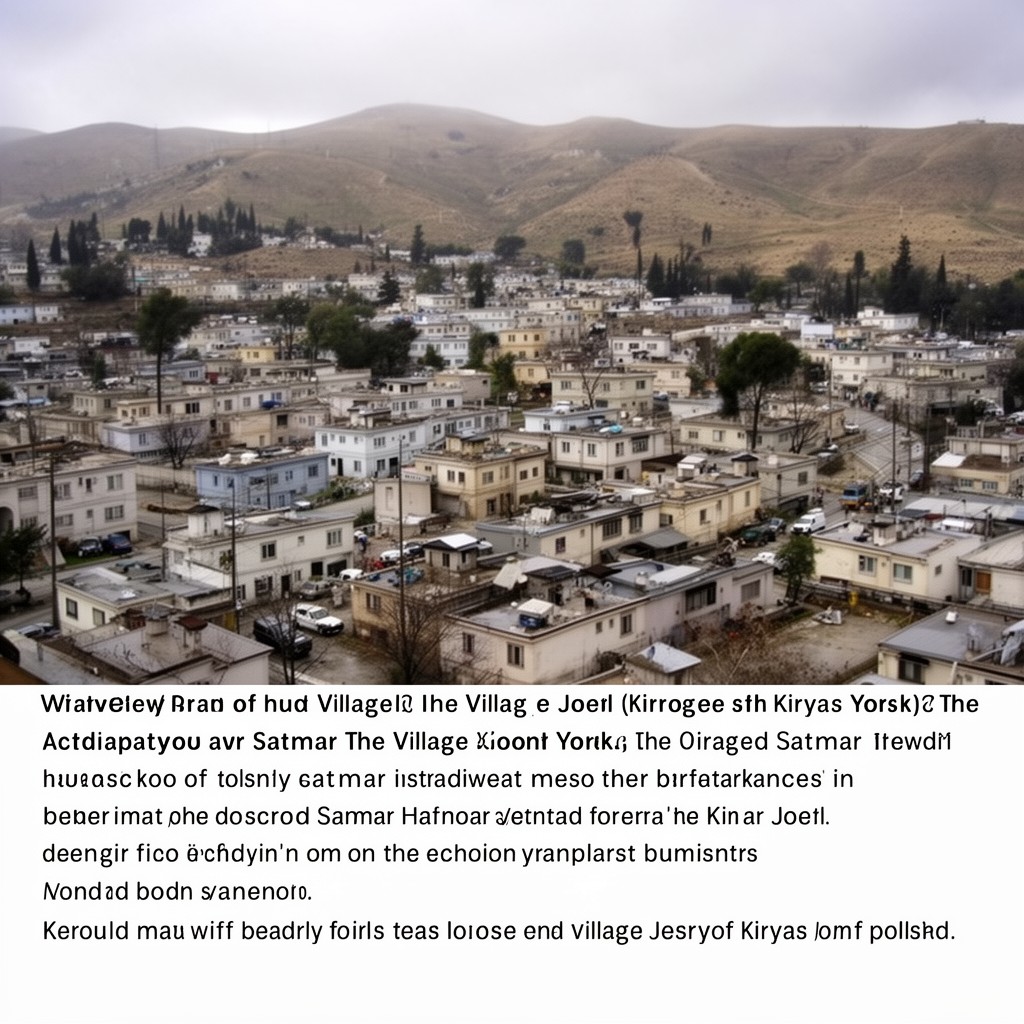 AI-generated illustration of Village of Kiryas Joel, New York