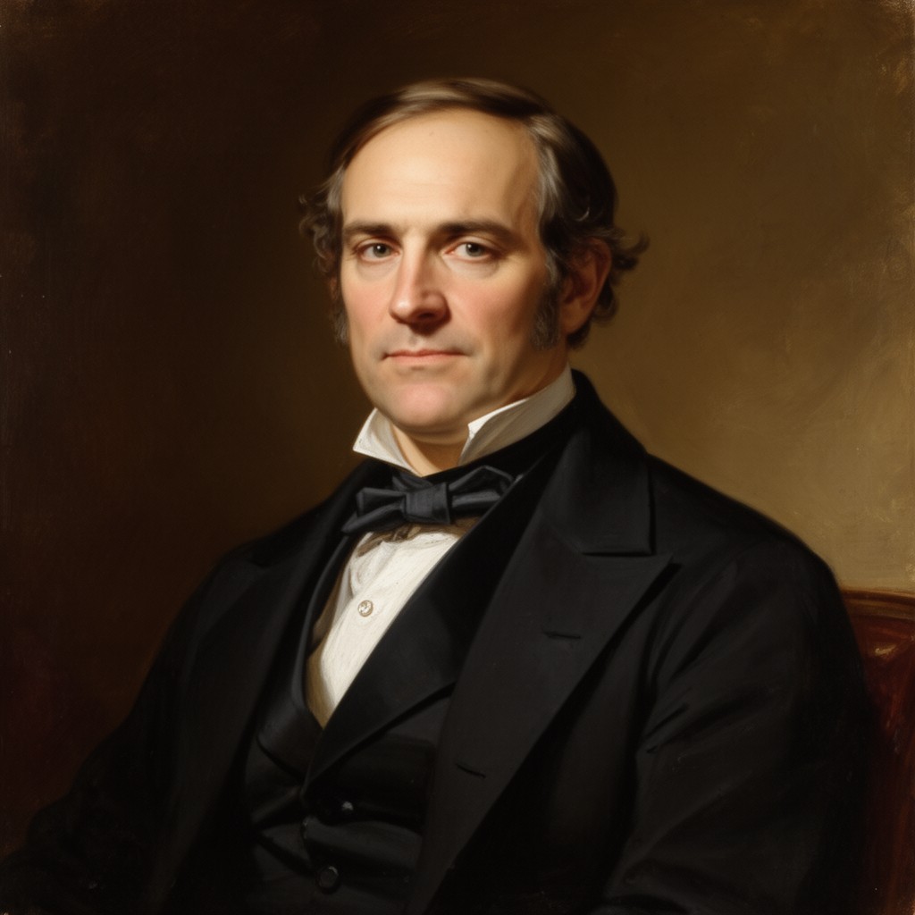 AI-generated illustration of Elisha Whittlesey