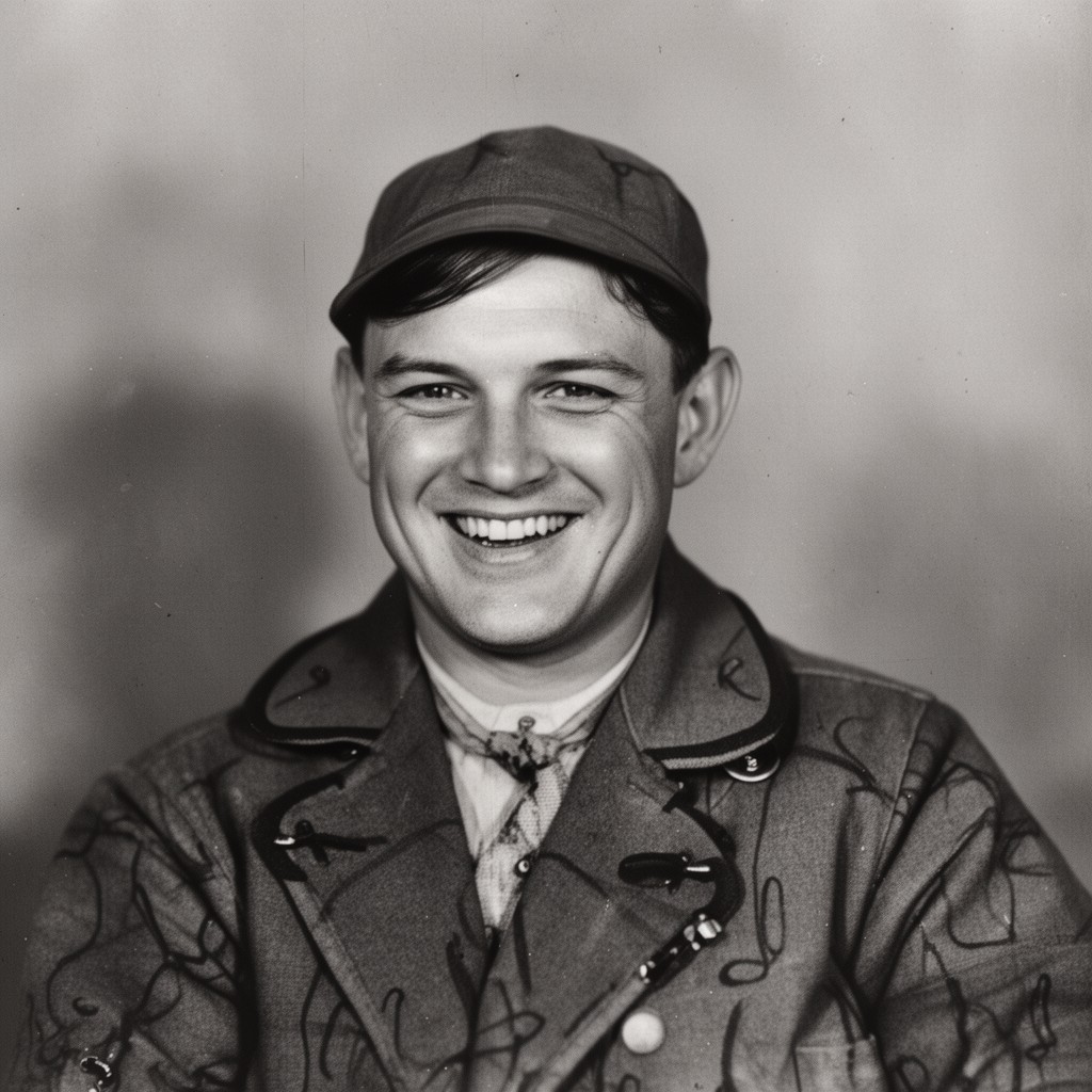 AI-generated illustration of Happy Felsch