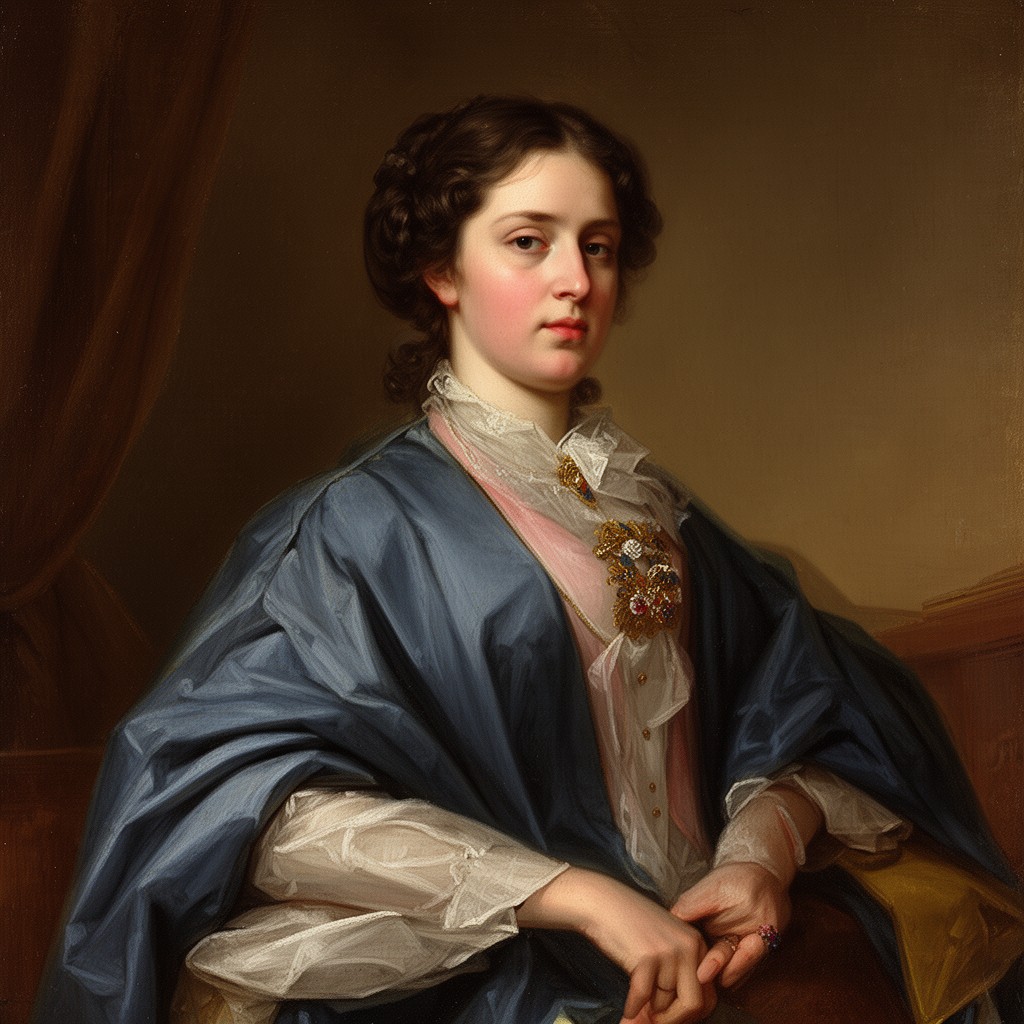 AI-generated illustration of Lucy Montagu