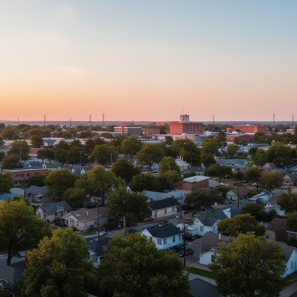 AI-generated illustration of Gardner, Kansas