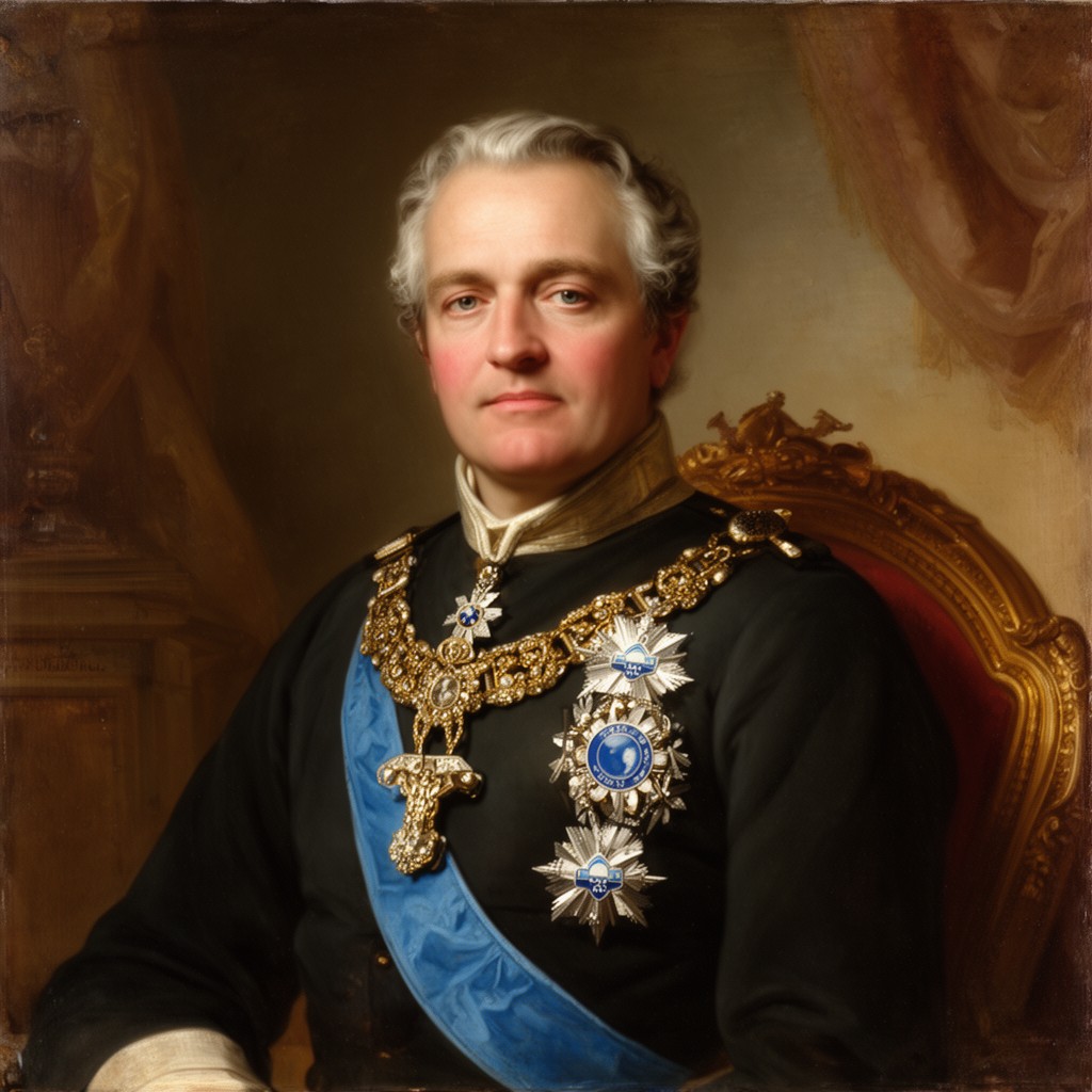 AI-generated illustration of Maximilian II of Bavaria