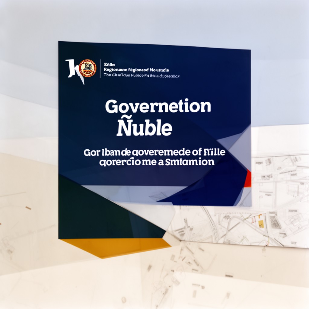 AI-generated illustration of Regional Government of Ñuble