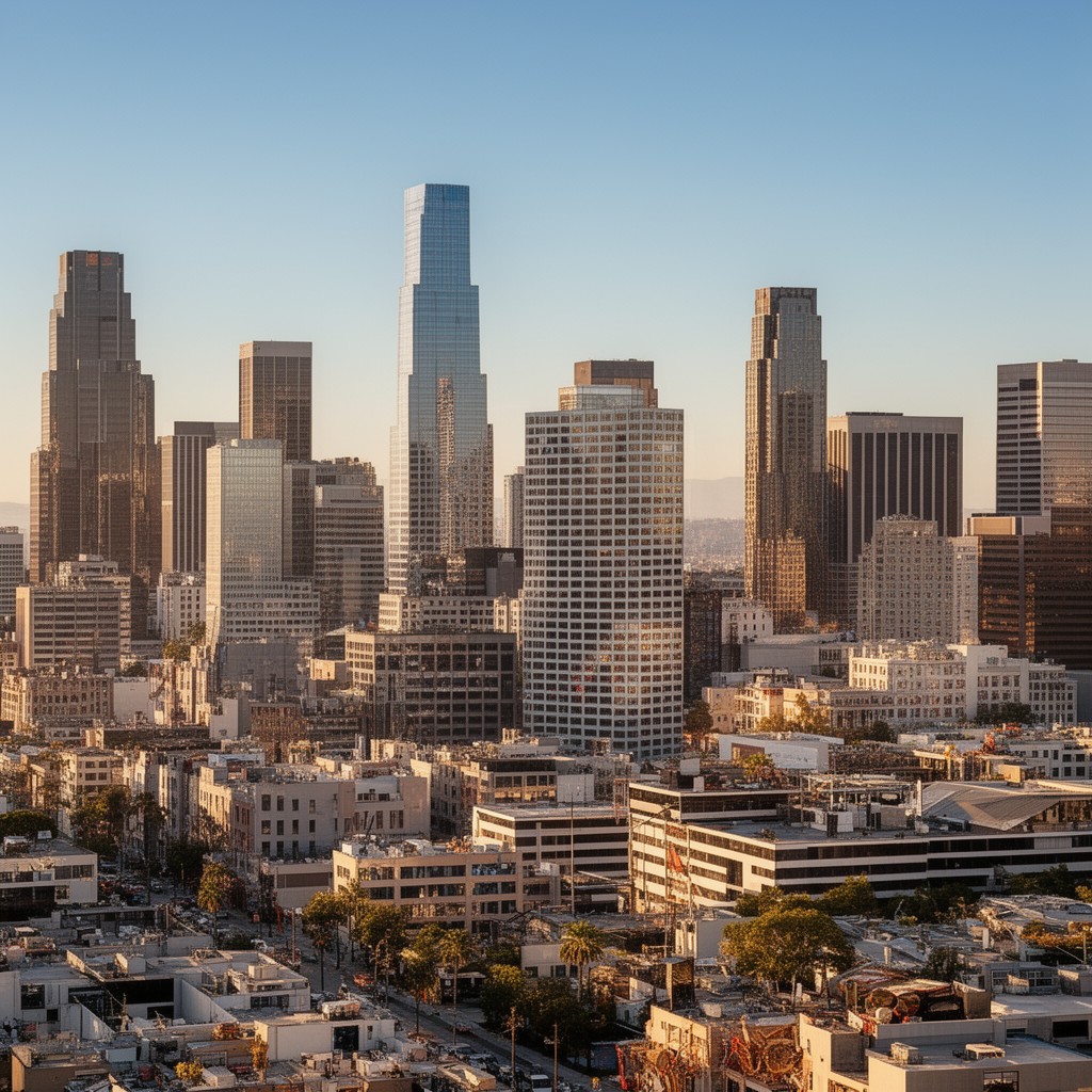 AI-generated illustration of Financial District
