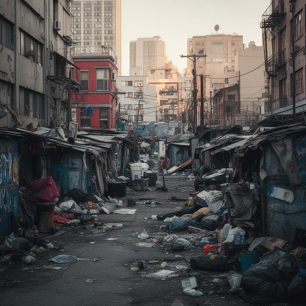 AI-generated illustration of Skid Row