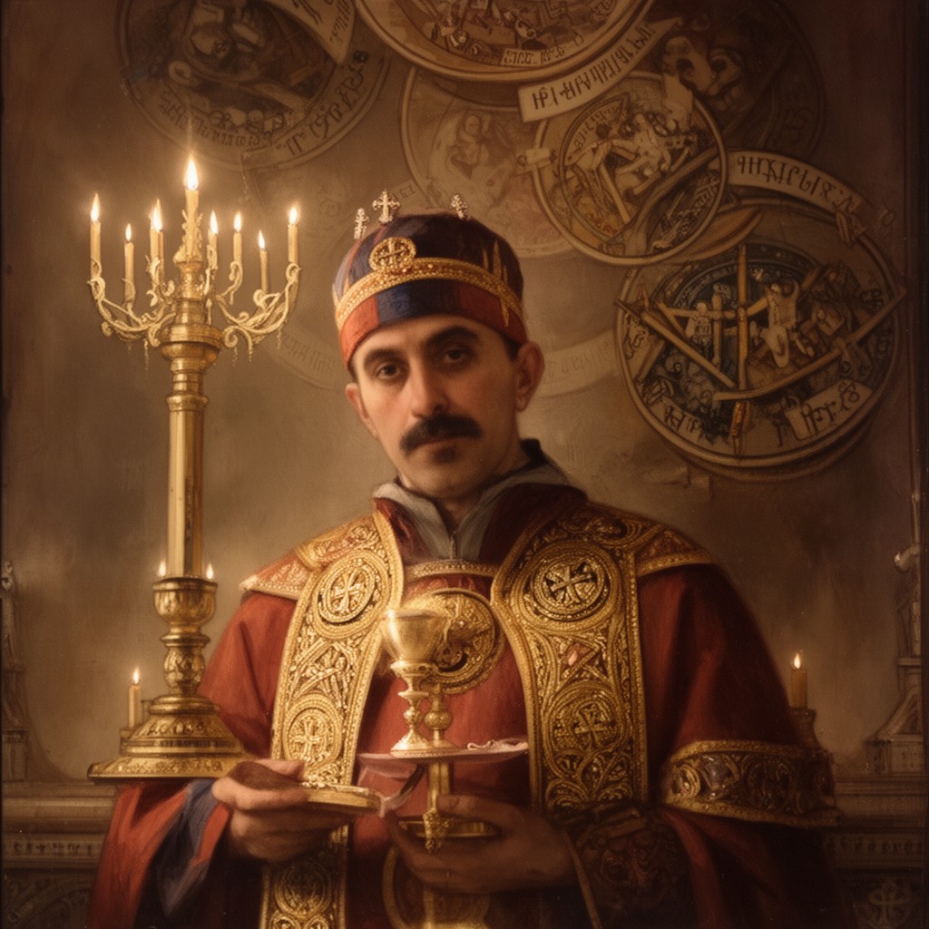 AI-generated illustration of Armenian Rite