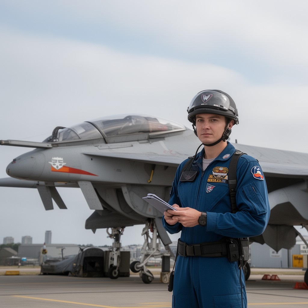 AI-generated illustration of Air Reserve Technicians