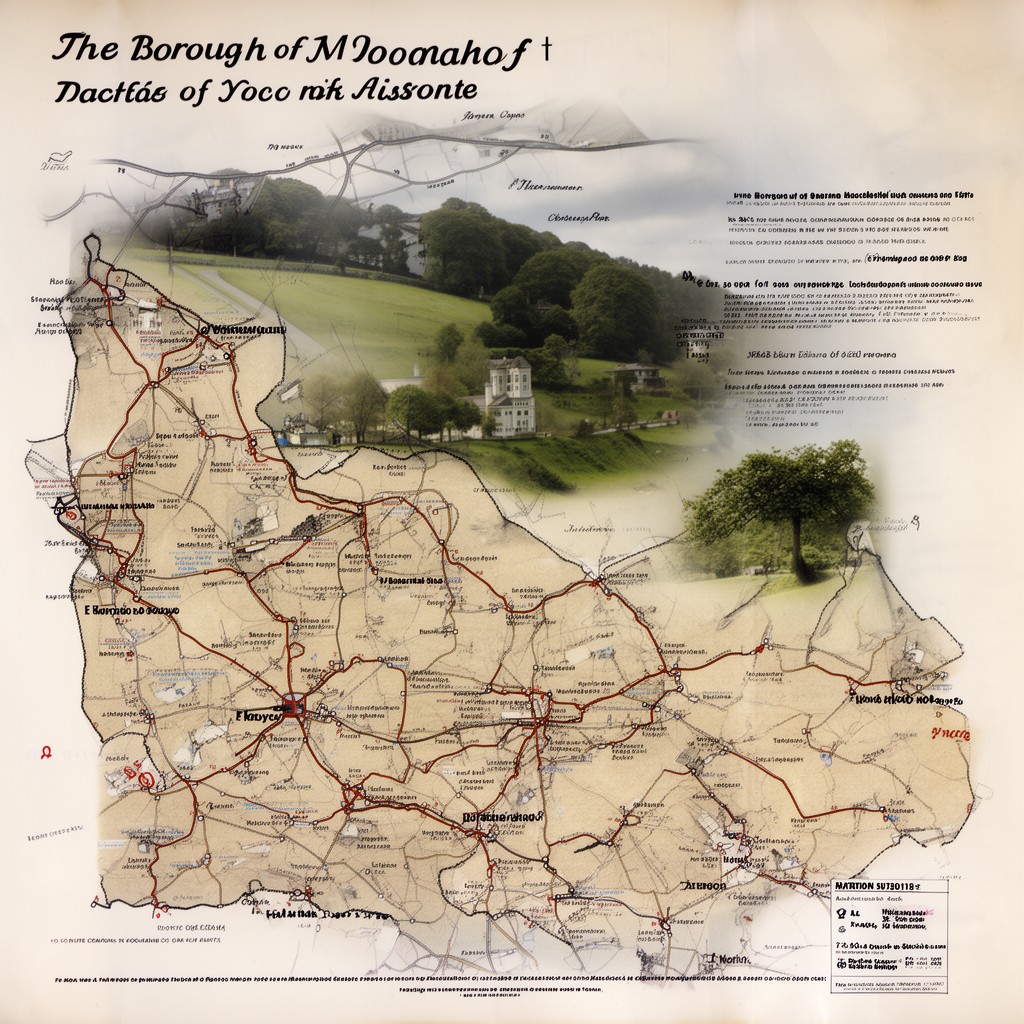 AI-generated illustration of Borough of Macclesfield
