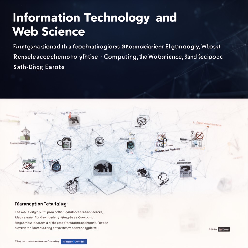 AI-generated illustration of Information Technology and Web Science