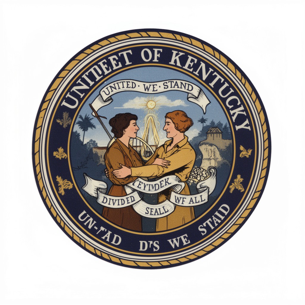 AI-generated illustration of Seal of Kentucky