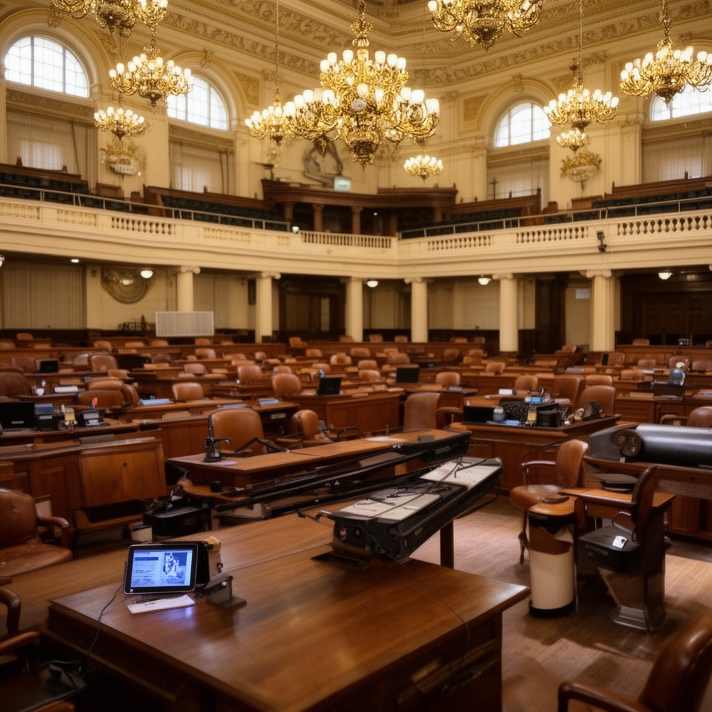 AI-generated illustration of Kentucky General Assembly