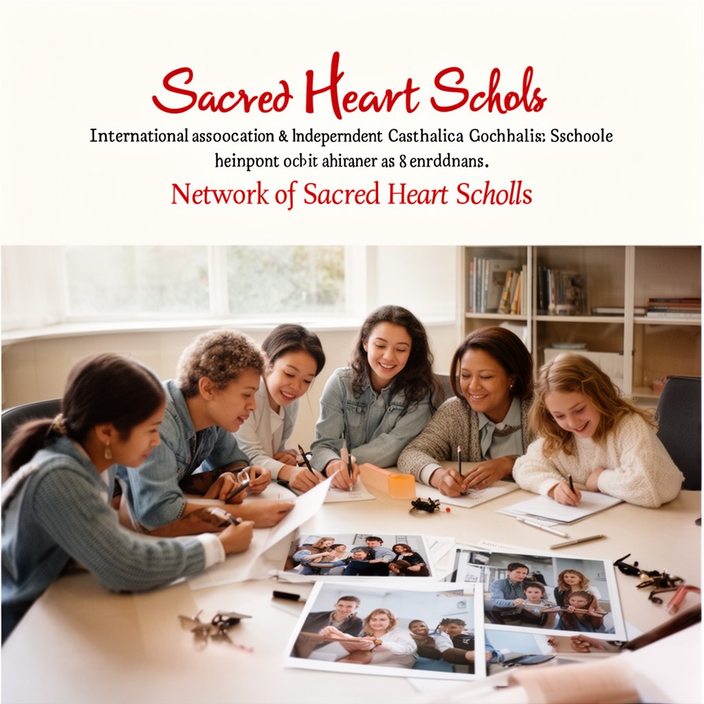 AI-generated illustration of Network of Sacred Heart Schools