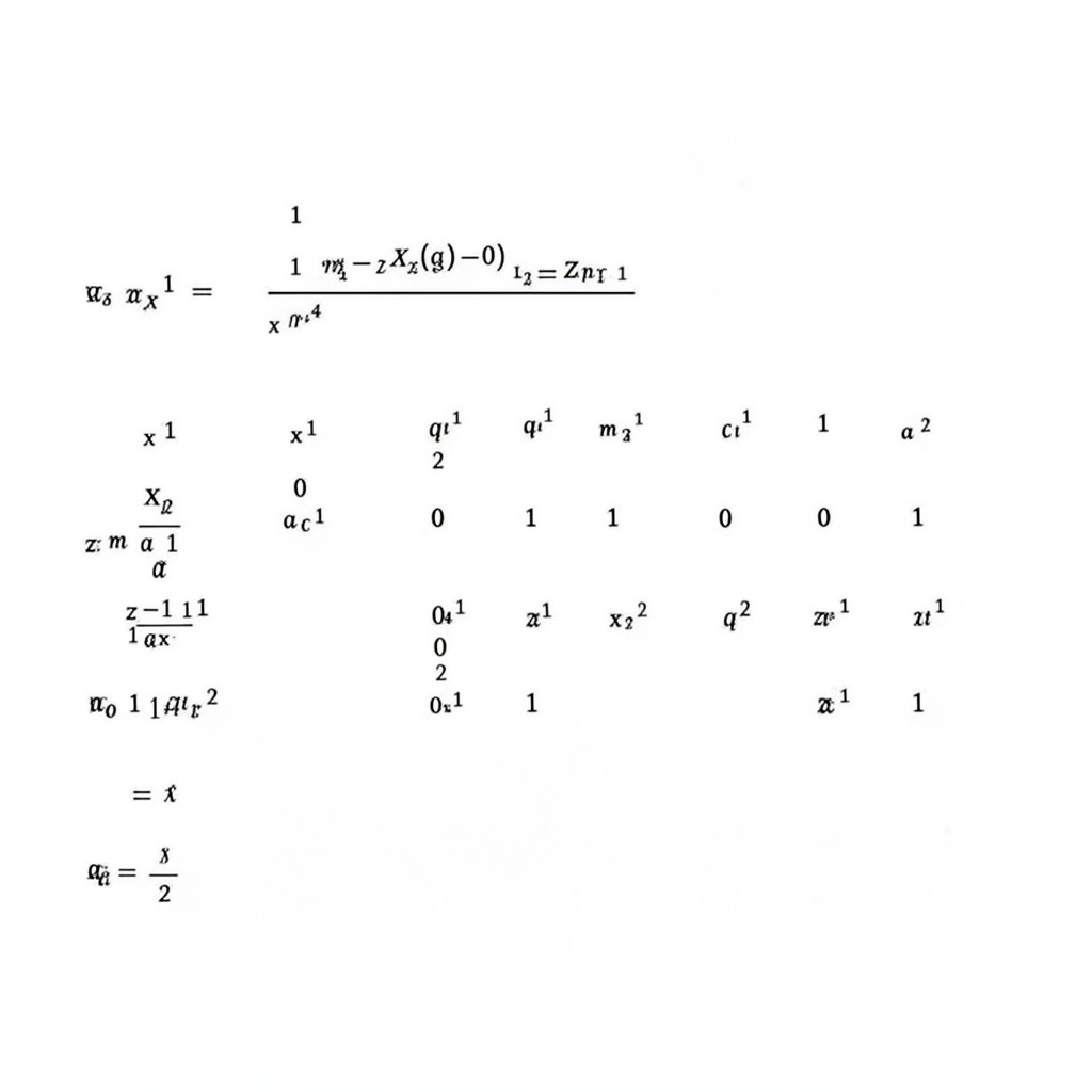 AI-generated illustration of Kronecker delta