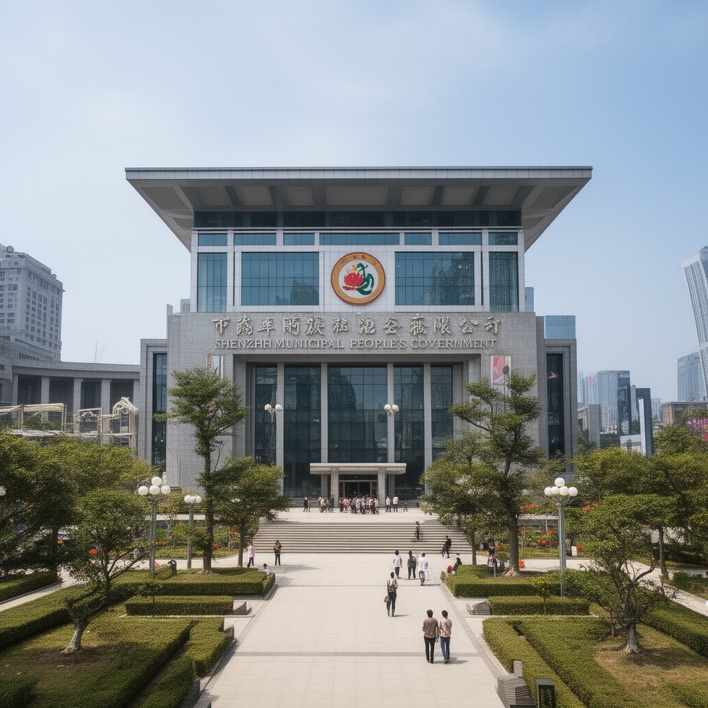 AI-generated illustration of Shenzhen Municipal People’s Government