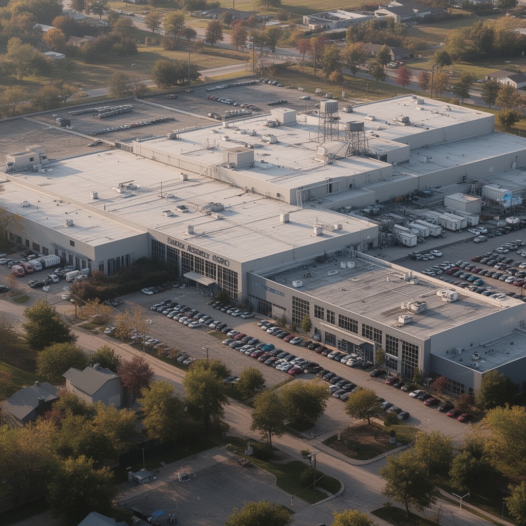 AI-generated illustration of Fairfax Assembly, Kansas City, Kansas, United States