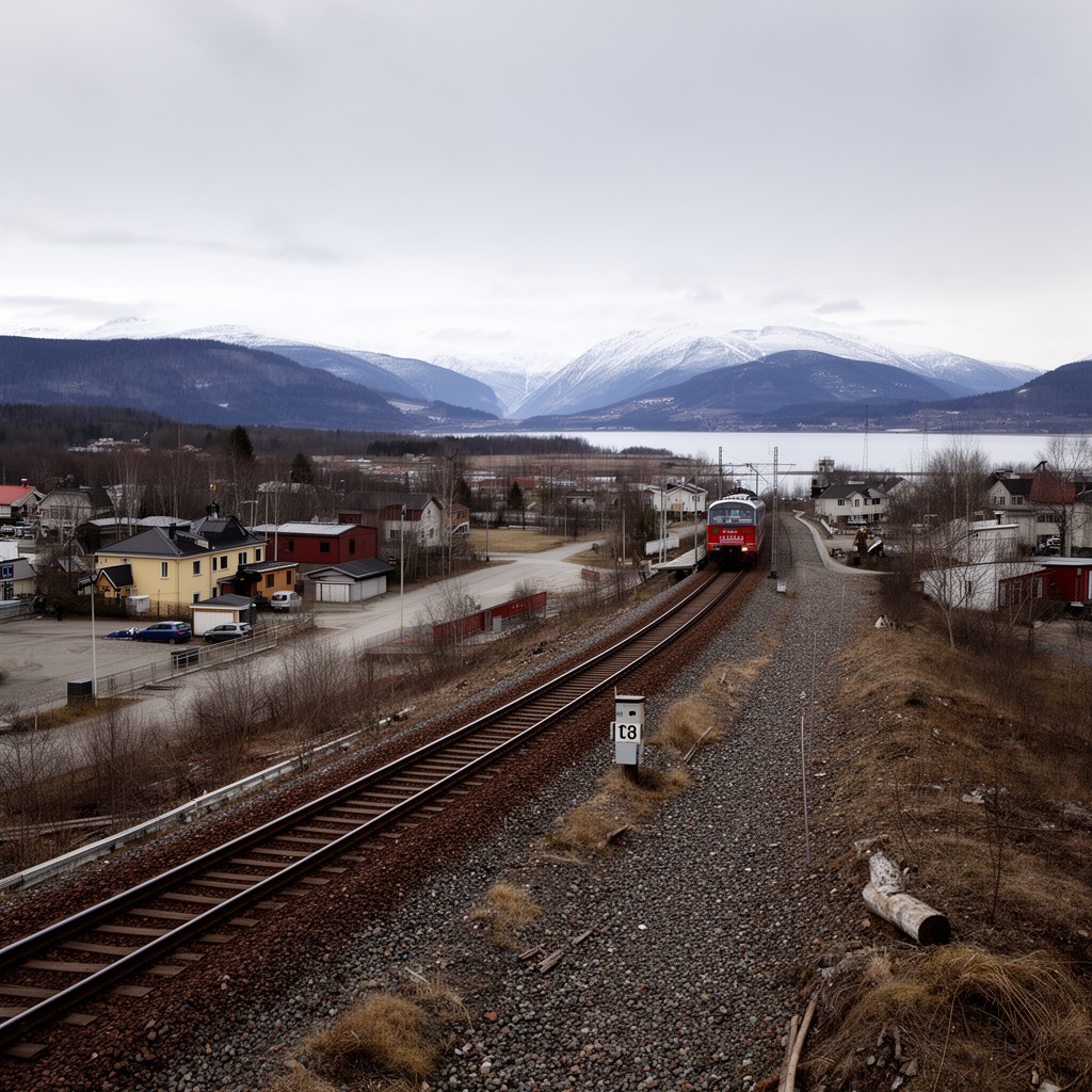 AI-generated illustration of Norway/Vänern Line