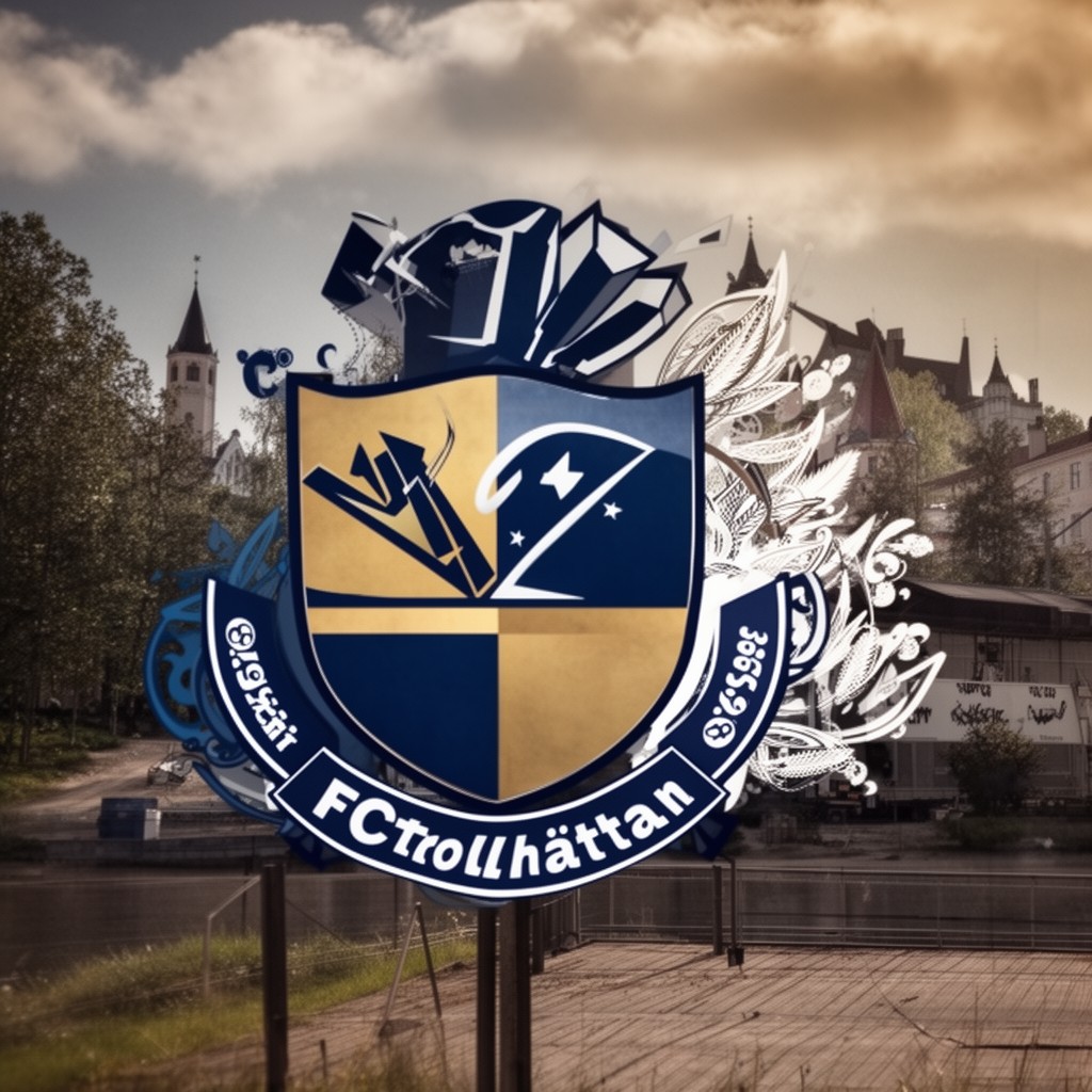 AI-generated illustration of FC Trollhättan