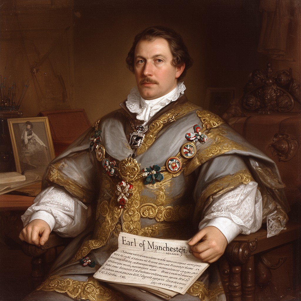 AI-generated illustration of Earl of Manchester