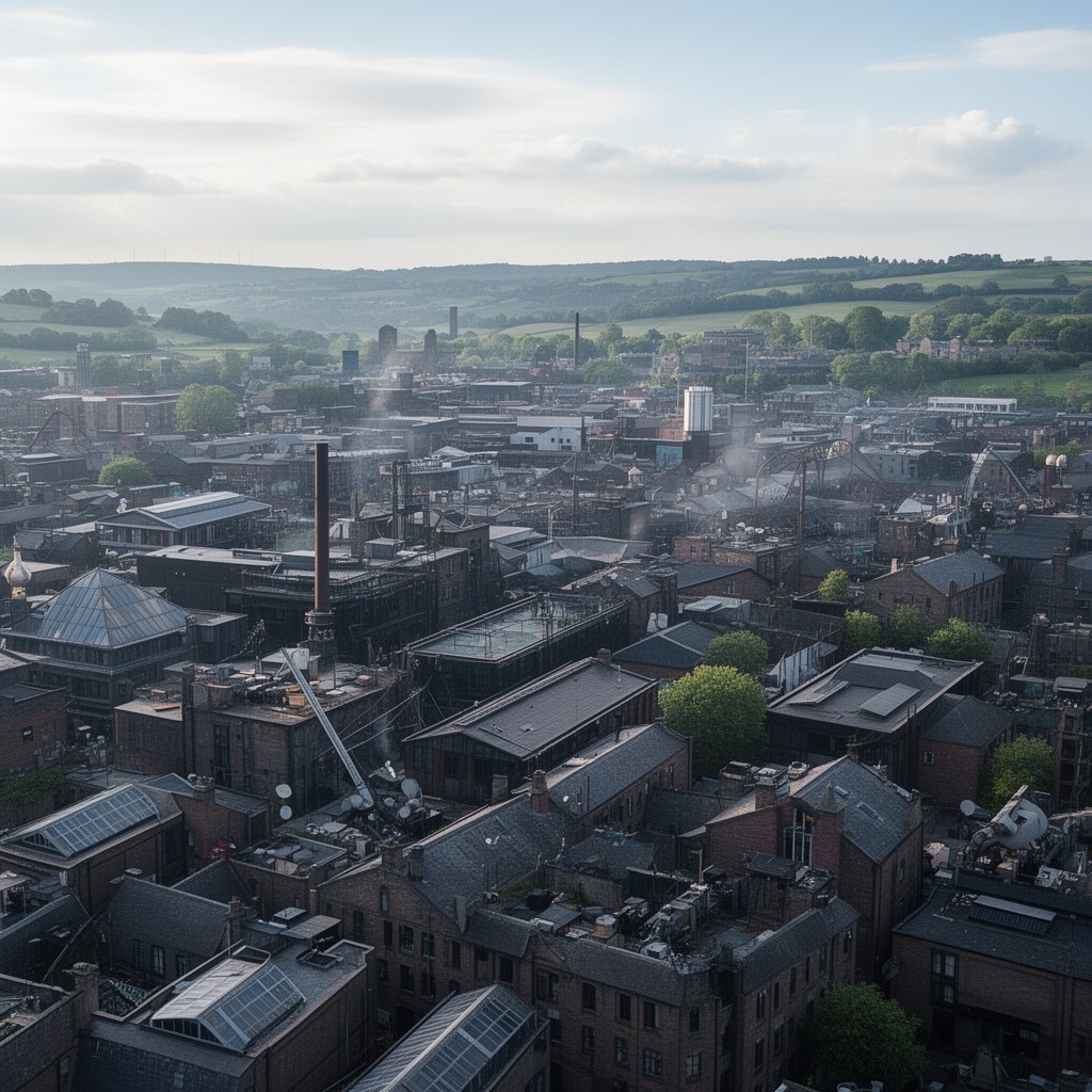 AI-generated illustration of West Riding of Yorkshire