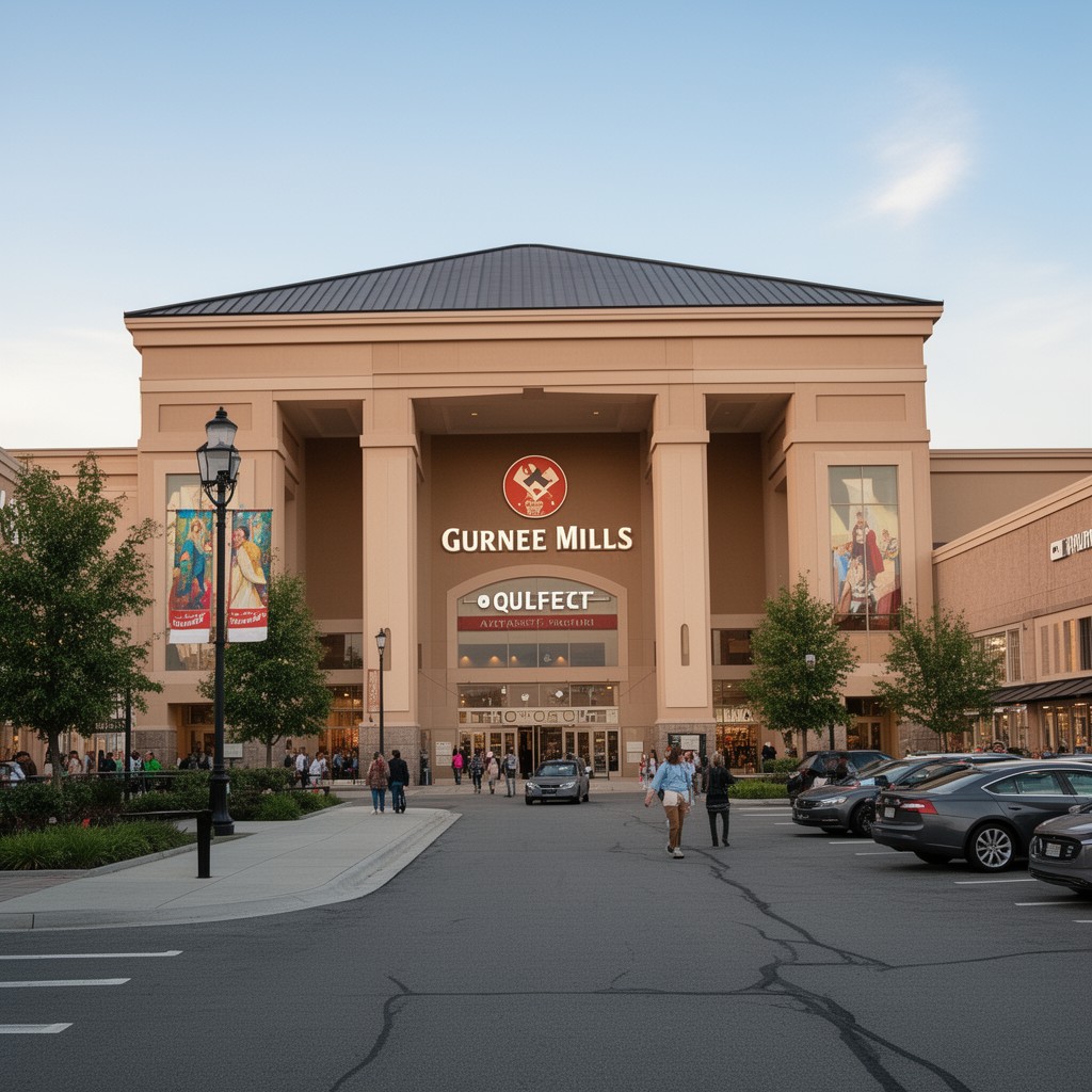 AI-generated illustration of Gurnee Mills