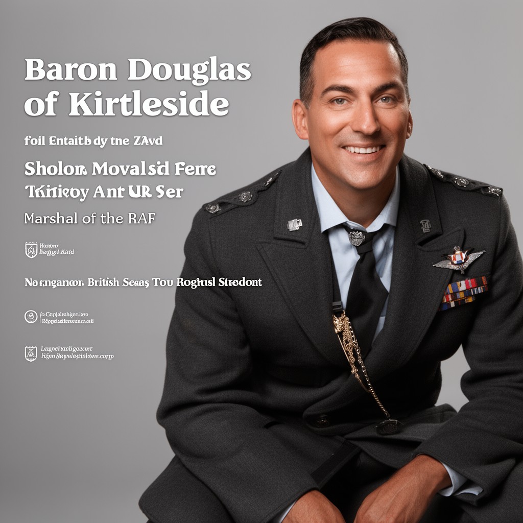 AI-generated illustration of Baron Douglas of Kirtleside