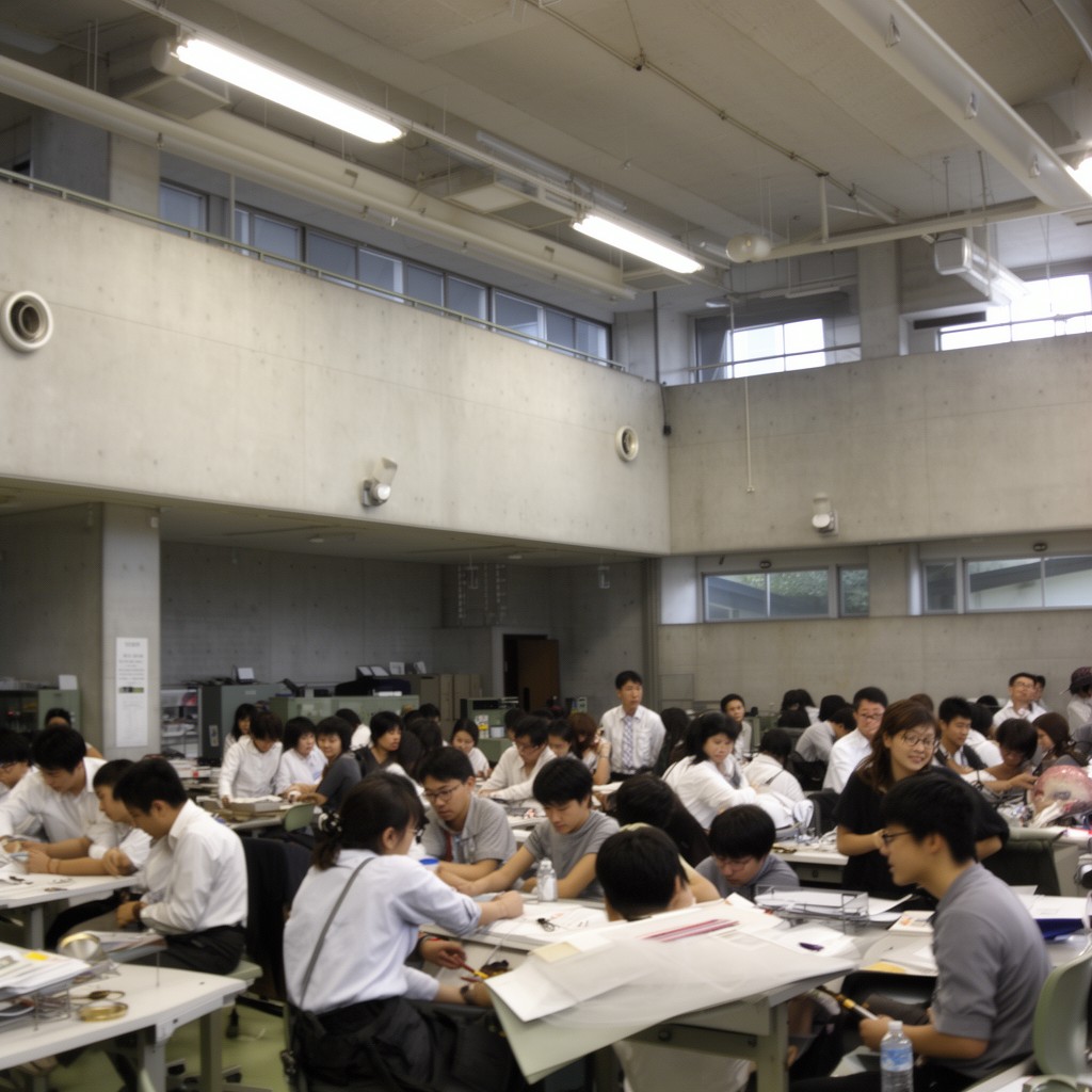AI-generated illustration of School of Engineering