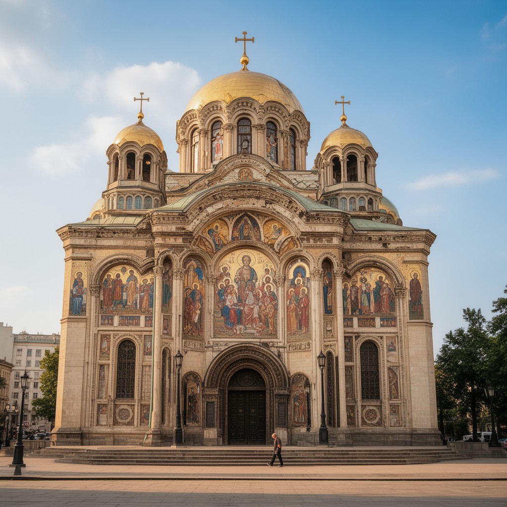 AI-generated illustration of Saint Sophia Cathedral