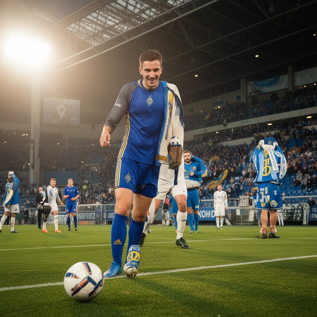 AI-generated illustration of FC Dynamo Kyiv