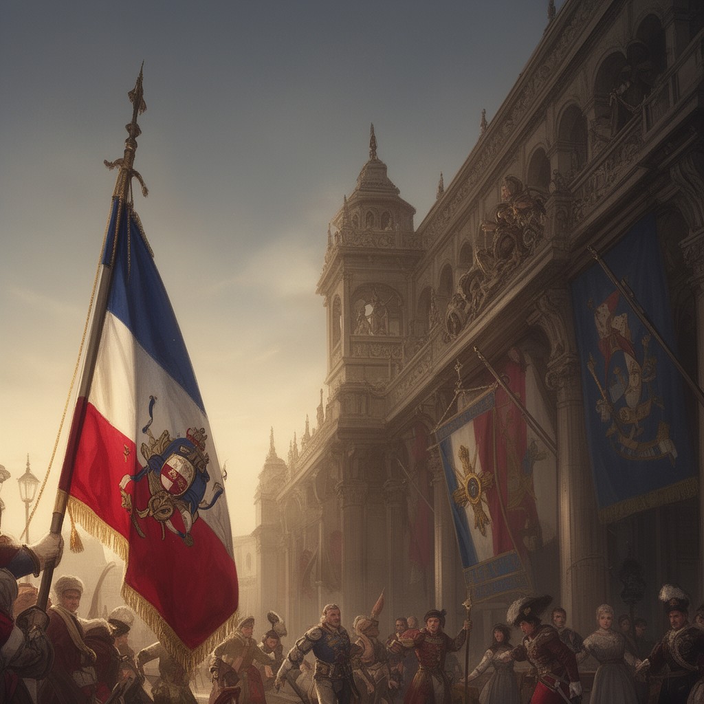 AI-generated illustration of Order of Saint Louis