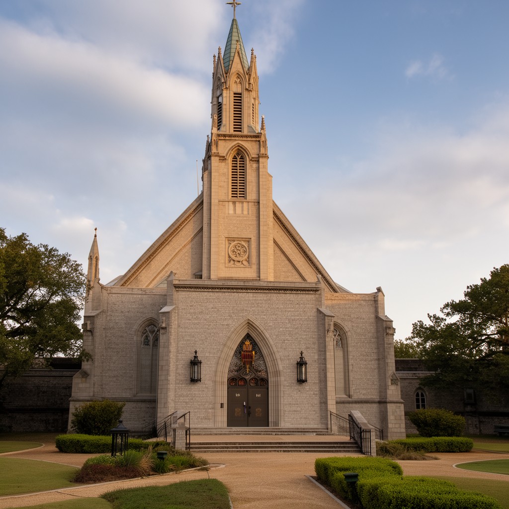 AI-generated illustration of Shrine of the Most Blessed Sacrament