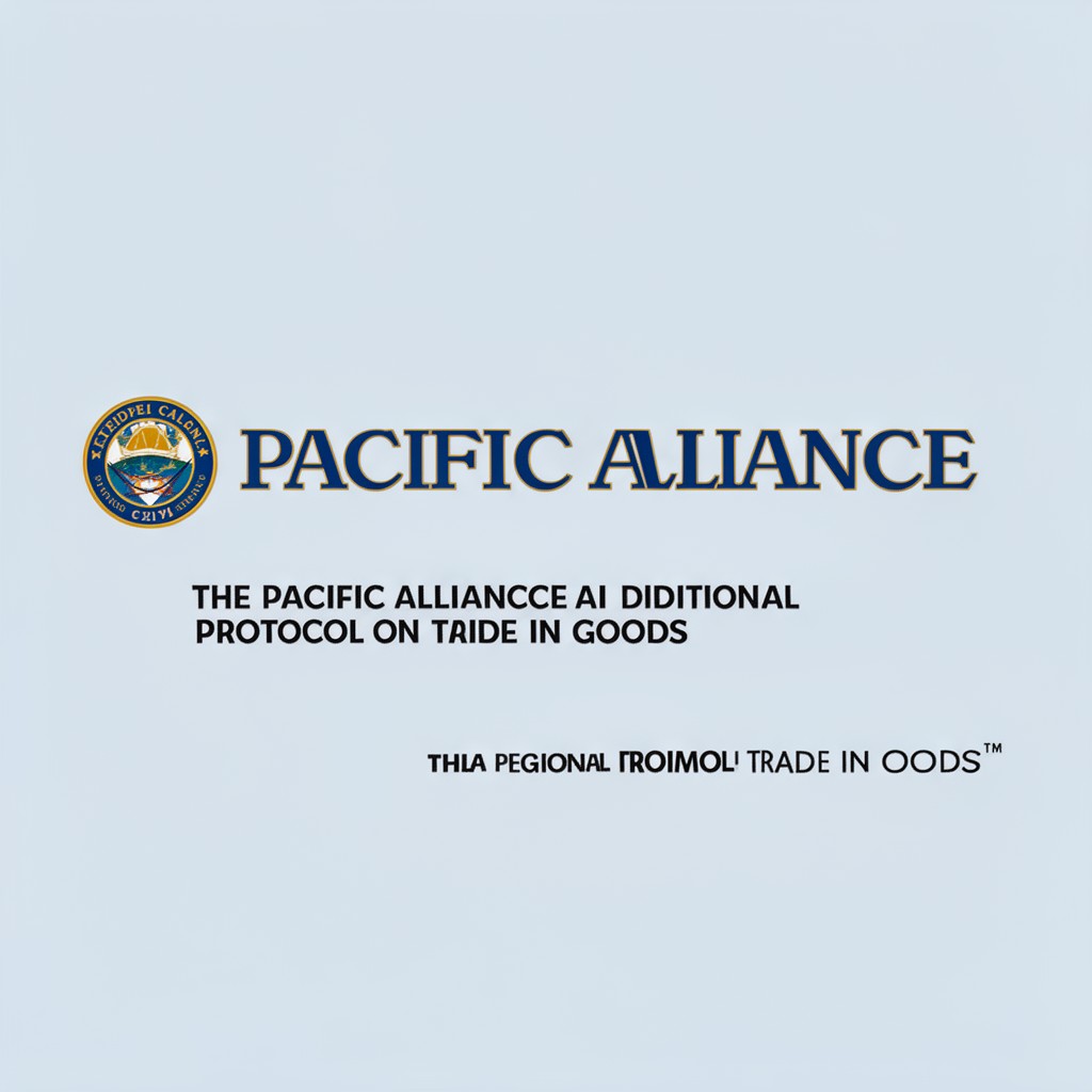 AI-generated illustration of Pacific Alliance Additional Protocol on Trade in Goods