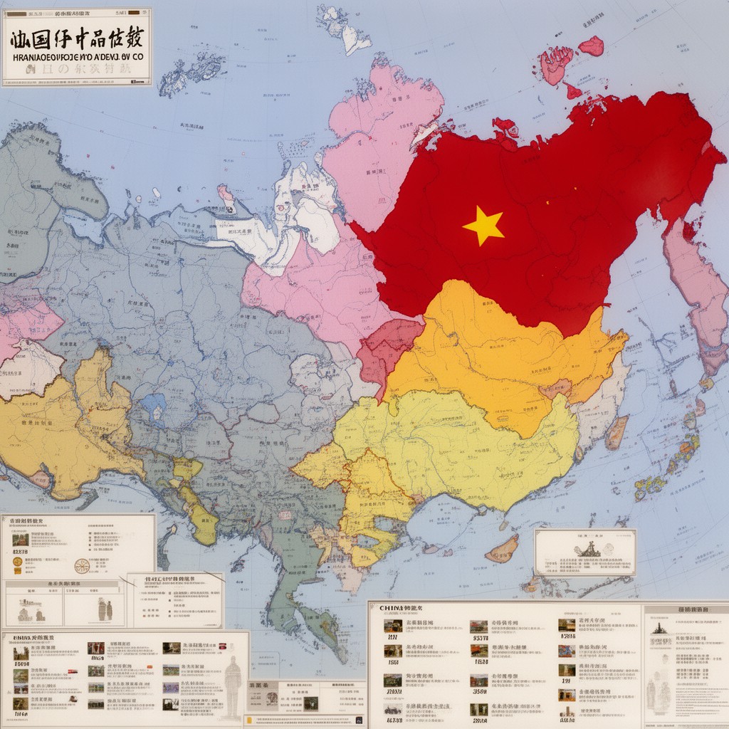 AI-generated illustration of Russia and China