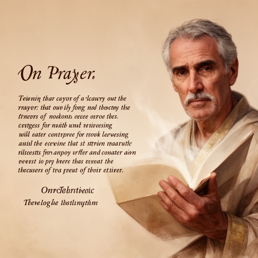 AI-generated illustration of On Prayer