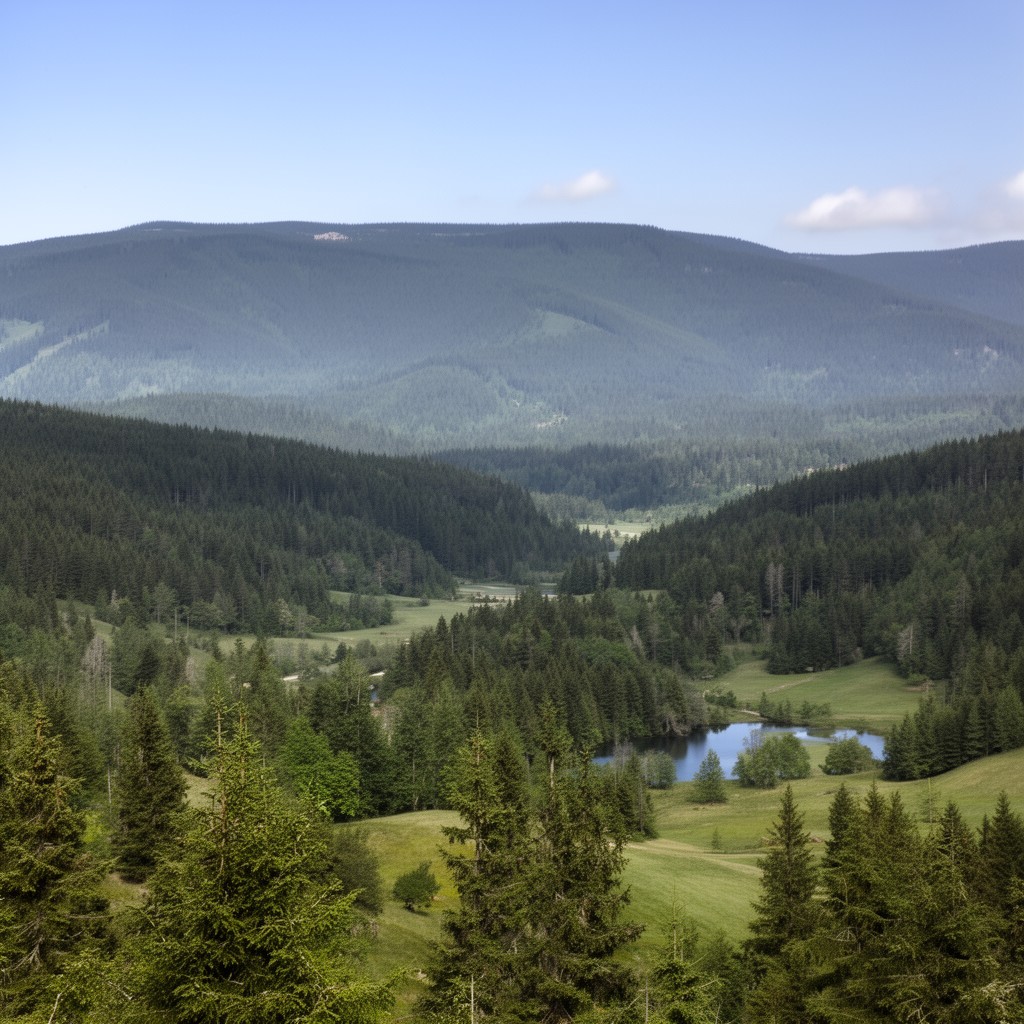 AI-generated illustration of Vosges department