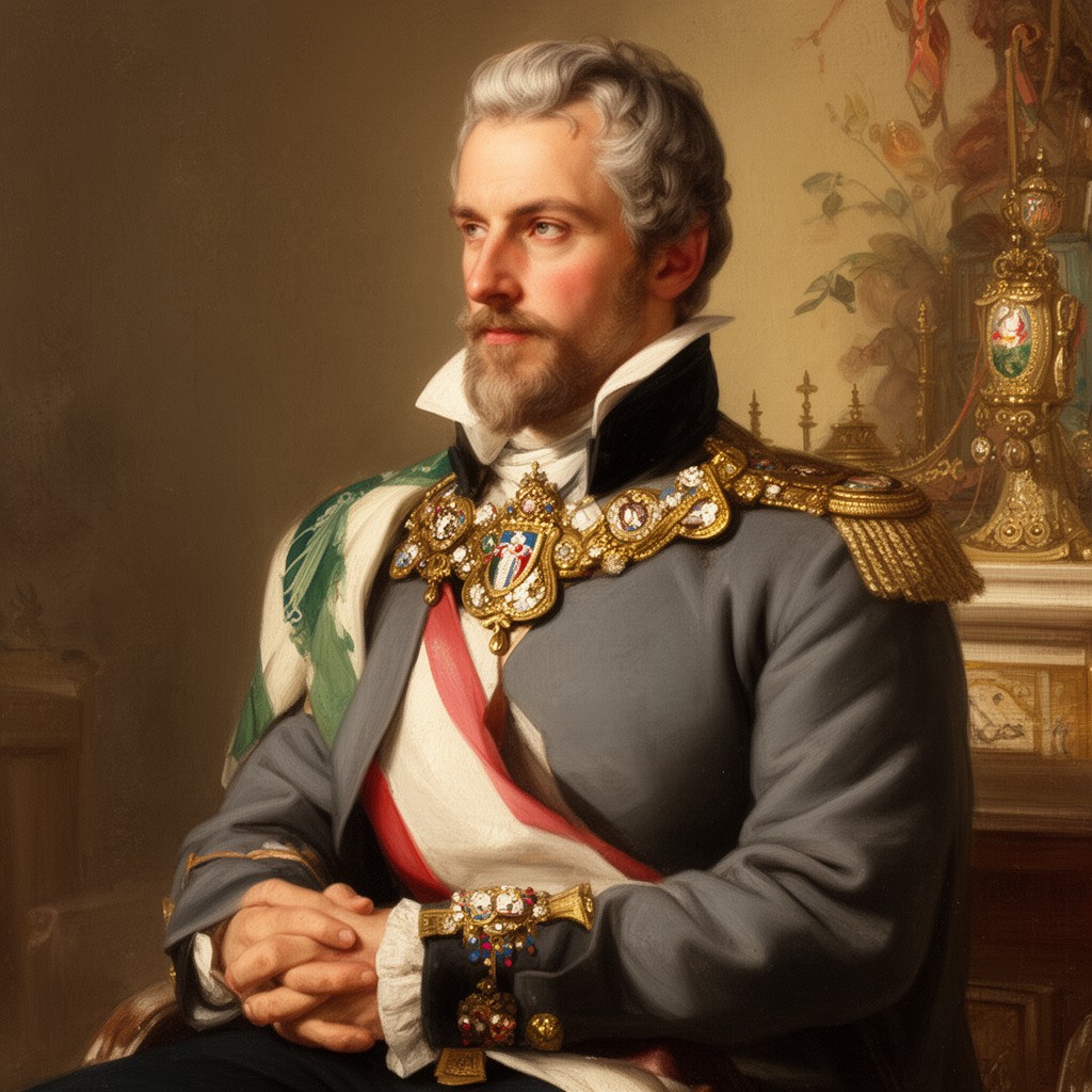 AI-generated illustration of Savoy-Carignano branch