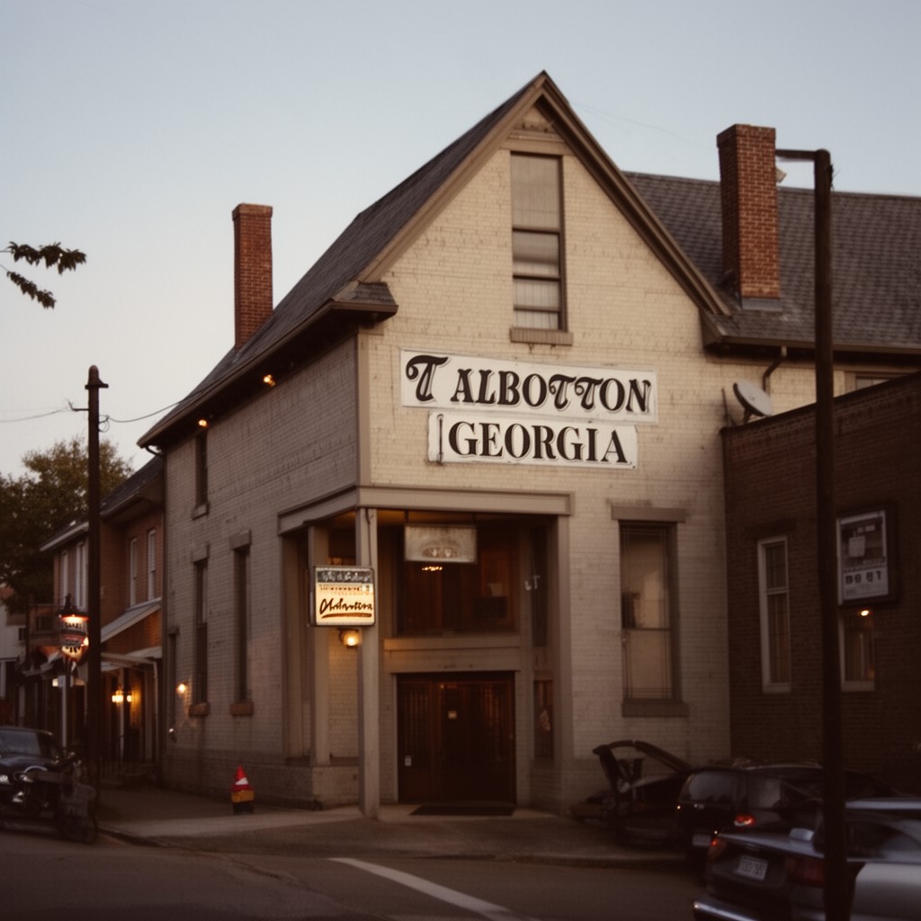 AI-generated illustration of Talbotton, Georgia