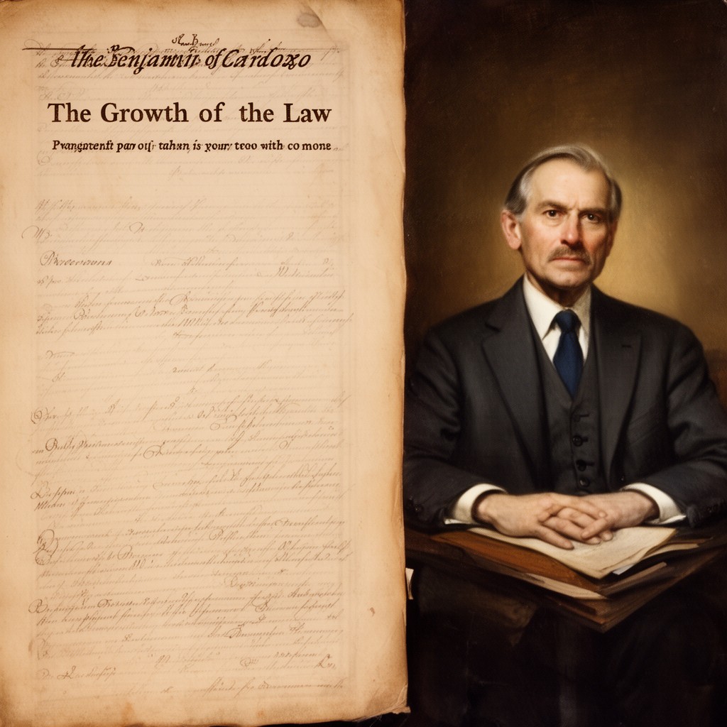 AI-generated illustration of The Growth of the Law