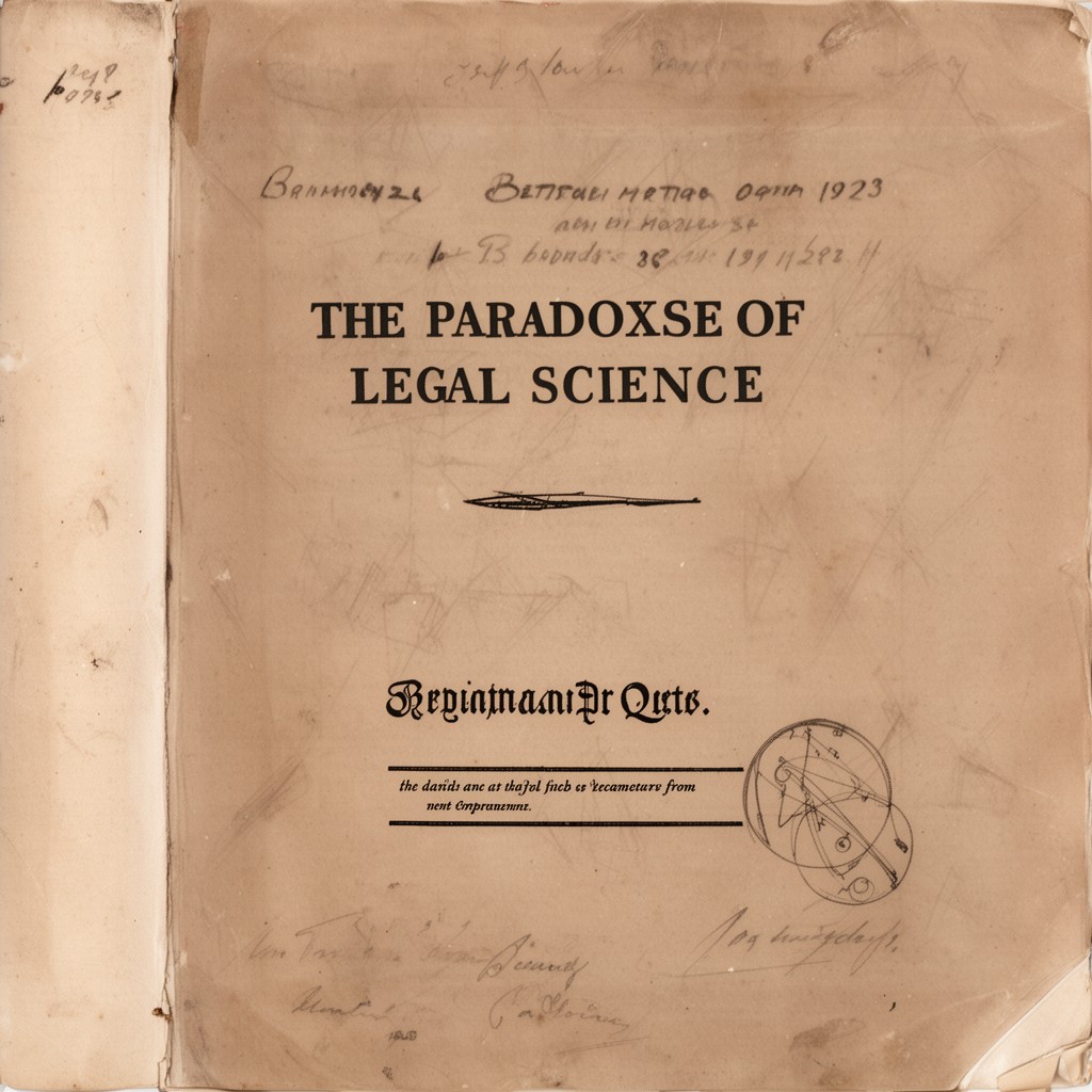 AI-generated illustration of The Paradoxes of Legal Science