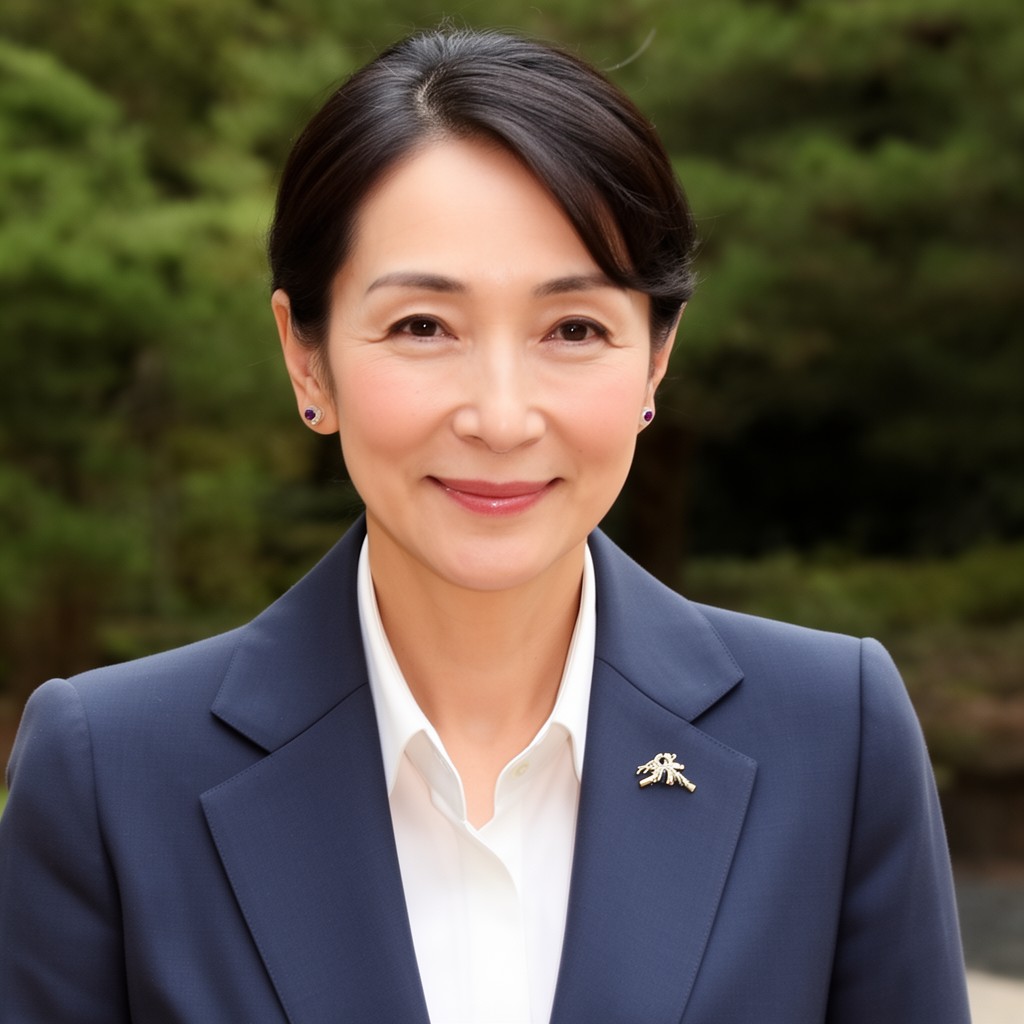 AI-generated illustration of 小和田雅子