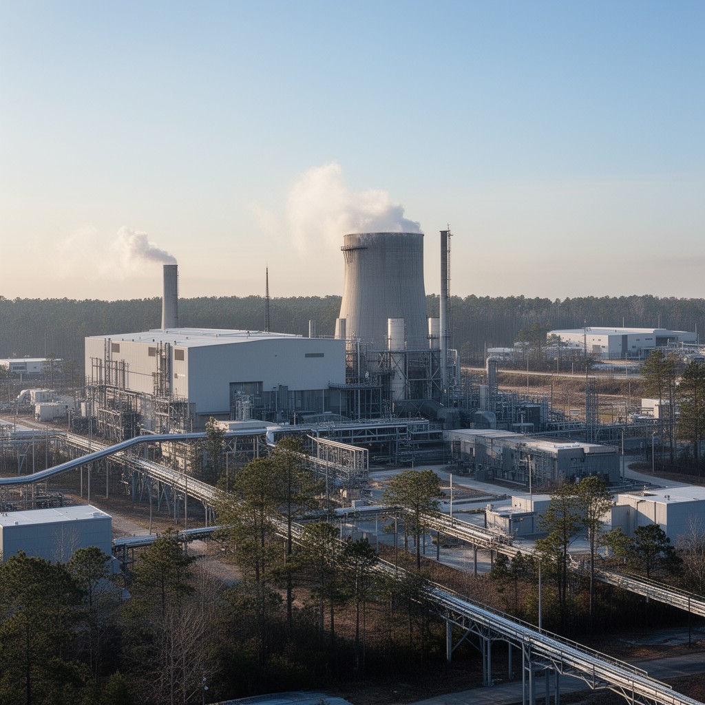 AI-generated illustration of Savannah River Nuclear Solutions