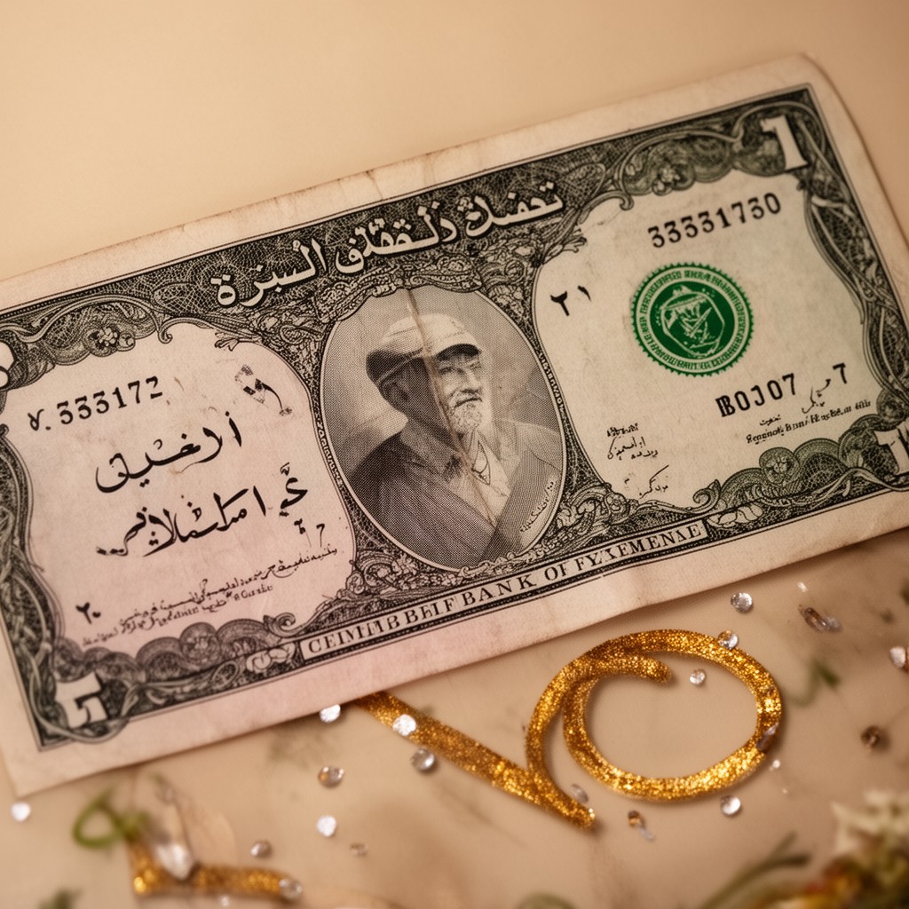 AI-generated illustration of Yemeni rial